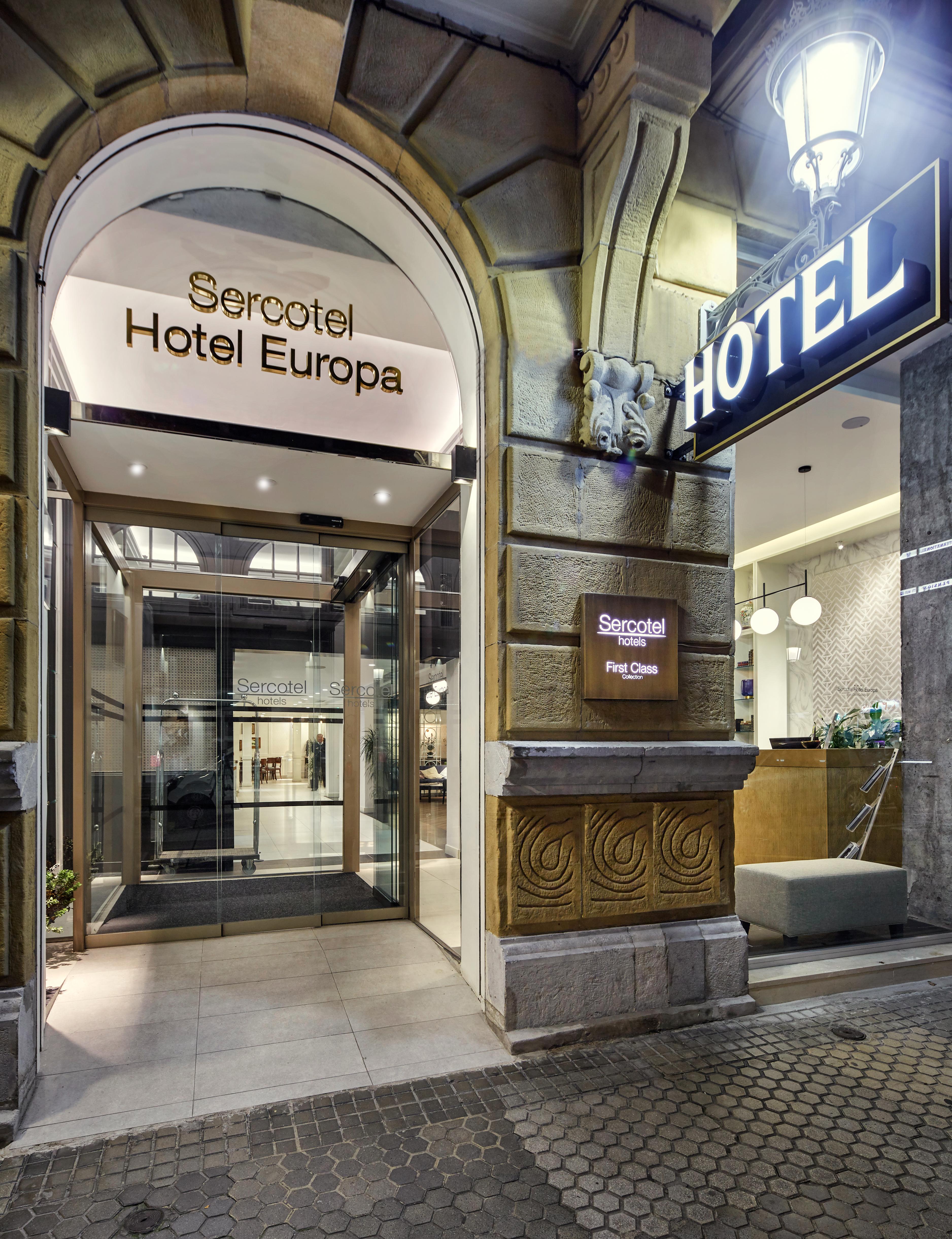 Sercotel Hotel Europa Сан-Себастьян Экстерьер фото